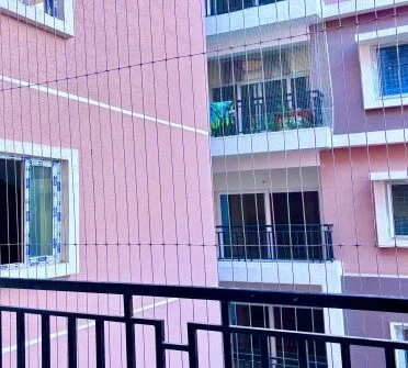 Invisible grills for balcony